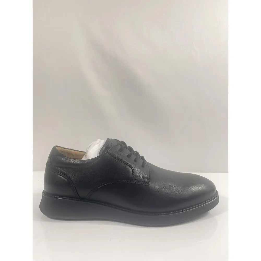 Florsheim Shoes Mens Size 9.5W Black Launch PT OX Comfortech Dress Oxford